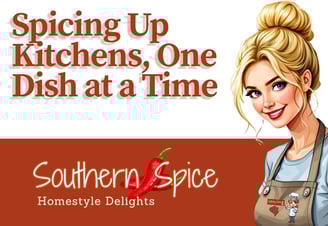 a woman in a kitchen with a chili pepperoni sauce