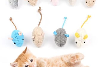 Mini souris en peluche