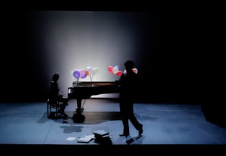 Duo Solo au Théâtre Royal de Namur, mise en scène de Philippe Beheydt