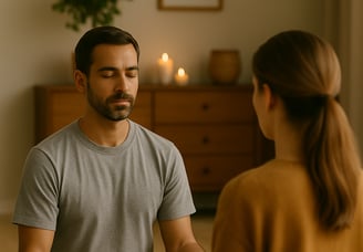 Meditation training for mindfulness and calm