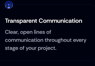 Why Design spark stands out from other agencies - Transparent communication
