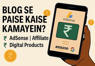 Blogging Se Paise Kaise Kamayein?    