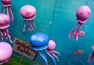  ilustração exposta no MIS Experience
