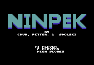 UFO 50 - Ninpek Title Screen