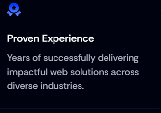 Why Design spark stands out from other agencies - Proven experience in web designing and developing