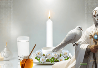 como seria Oxalá é representado sem uma definição específica, destacando sua essência como uma força espiritual universal, se