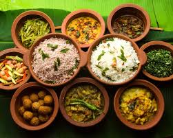 Sri lanka rice and curry and delicious food#