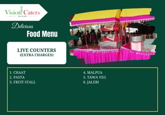 Food Catering Service - Vision Caters