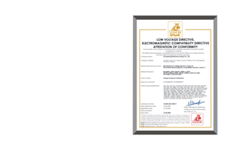  certifications WEMANO