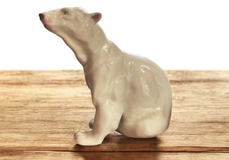 Ours en Porcelaine, Paul Jouve