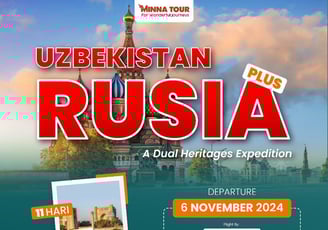 tour rusia dan uzbekistan 2024