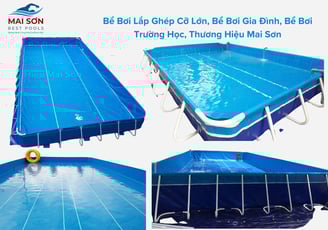 Báo giá bể bơi di động