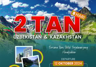 tour kazakhstan dan uzbekistan 2024