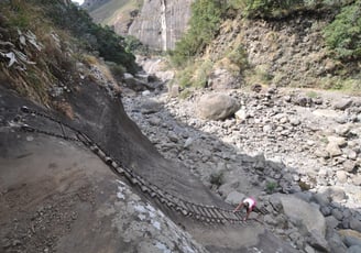 Tugela gorge walk and Policemans Helmet, Thendele Upper Camp, Drakensberg Amphitheatre, South Africa