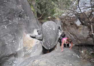 Tugela gorge walk and Policemans Helmet, Thendele Upper Camp, Drakensberg Amphitheatre, South Africa