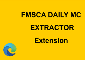 FMSCA Daily MC Extractor Extension