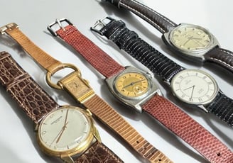 5 montres vintages