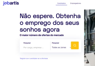 jobartis.com homepage