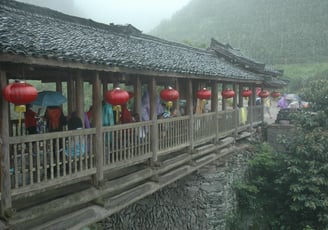 longji terraces and village, longji, China