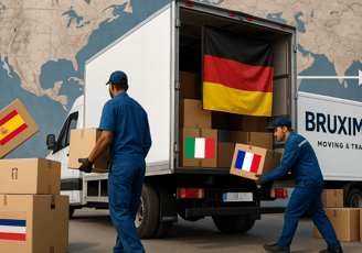 Départ de Belgique vers la France, Allemagne, Pays-Bas, Espagne, etc.