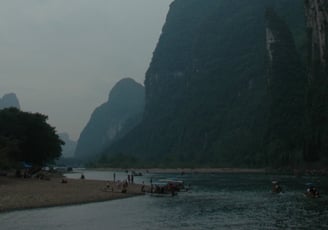 Tracey Billington on the river Li cruise, Guilin, China