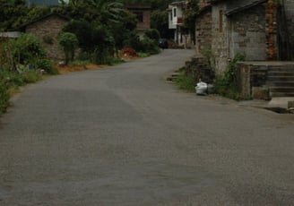 traditional farm in Yangshuo County, near the river Li, China