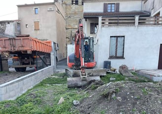 Travaux de terrassement