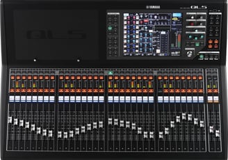 a soundcrafter with a large display of sound equipment