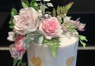 Celebration Cake Sugar Flowers