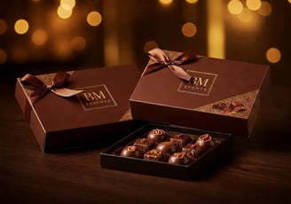 luxury dates, chocolate gifts