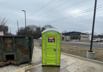 portable restroom solutions De Queen