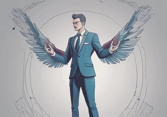 white and black abstract painting