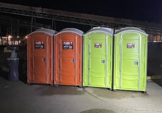 porta potty Hot Springs