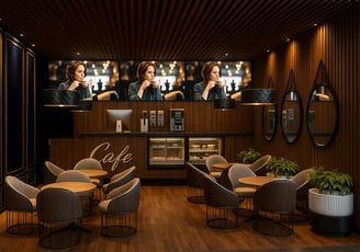 Diseño de interiores estilo cinematografico