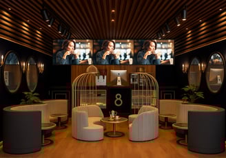 Diseño de lounge moderna