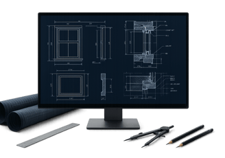 Professional CAD drawings for window and door specifications, Auckland design service, New Zealand