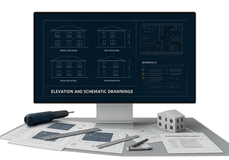 Project integration drawings showing window and door coordination, Auckland construction documents