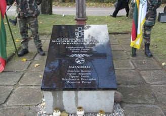 Atminimo lenta 1919 – 1920 m. Nepriklausomybės kovų Nemunėlio Radviliškio valsčiaus Vyčio kryžiaus k