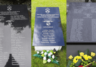 Atminimo lenta 1919-1920 m. Nepriklausomybės kovų Vyčio kryžiaus kavalieriams ir savanoriams