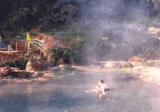 Hot spring Lai Chau North Vietnam