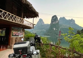 Motorbike trip in North Vietnam