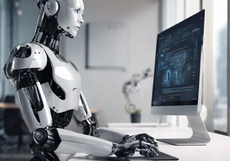 Robotinių procesų automatizavimas (RPA) - tai technologija, kuri leidžia įmonėms automatizuoti pasikartojančius procesus