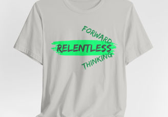 a t - shirt with a green and black text that says,'forward forward