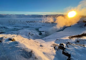 Gulfoss waterfall, Iceland