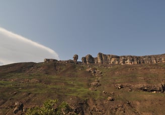 Tugela gorge walk, Thendele Upper Camp, Drakensberg Amphitheatre, South Africa