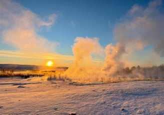 Haukadalur geothermal field, Iceland