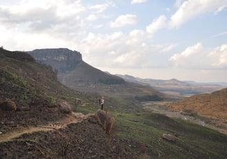 Tugela gorge walk and Policemans Helmet, Thendele Upper Camp, Drakensberg Amphitheatre, South Africa