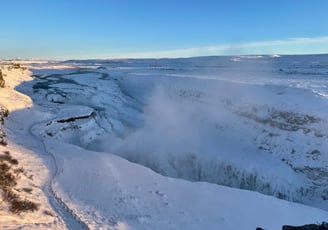 Gulfoss waterfall, Iceland