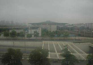 View of shanghai south railway station, shanghai, China