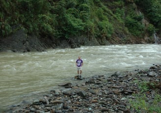 Huangluo Yao Village river, China